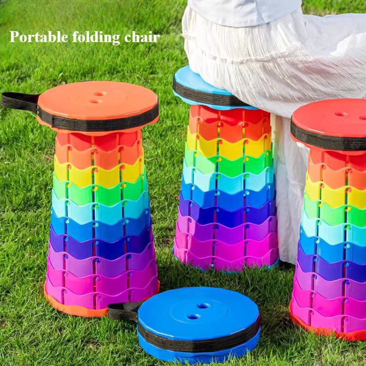 Foldable Height Adjustable Stool ✨