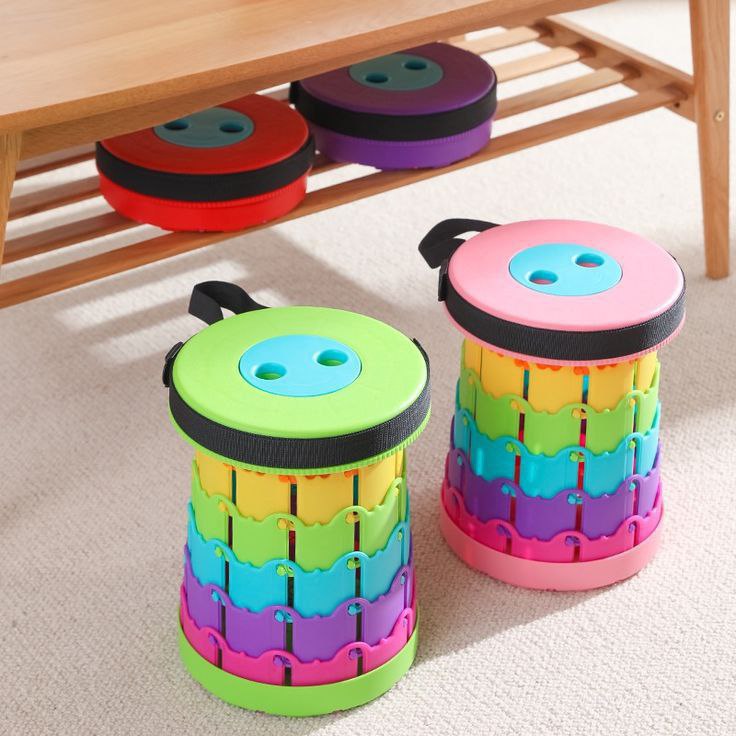 Foldable Height Adjustable Stool ✨