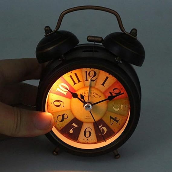 Vintage Look Twin Bell Alarm Clock⏰