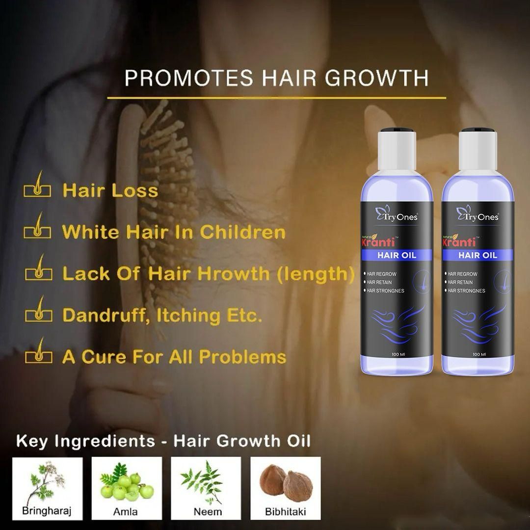 Natural & Strong Hair Growth Oil 100ml