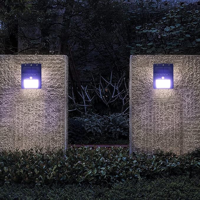 Ultra-Bright 20 LED Solar Security Wall Light (Pack Of 3)