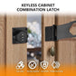 3-Digit Keyless Sliding Door Cabinet Lock