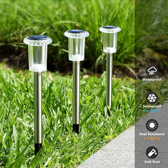 Waterproof Solar Pathway Lights🌞 (Pack Of 5)