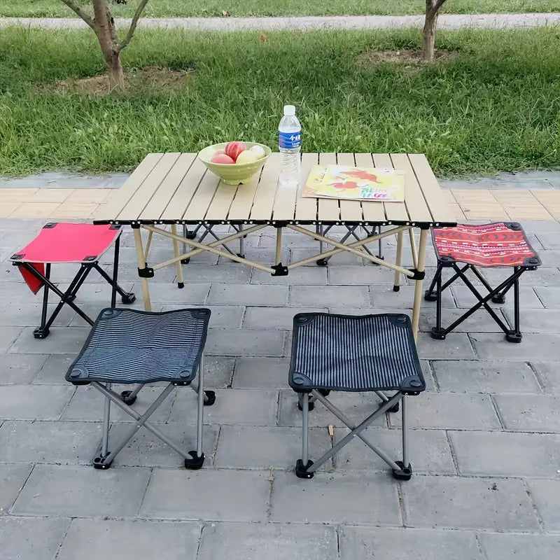 Stainless Steel Strong Folding Stool 🗑