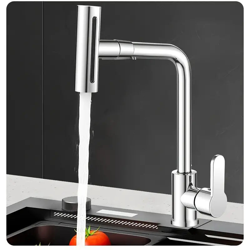 Stainless 360° 3-in-1 Kitchen Sink Faucet