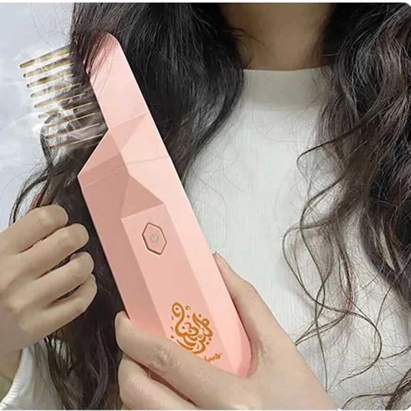 Electric Hair Comb With Diffuser Fragrance