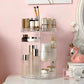 Rotating Transparent Makeup Organizer