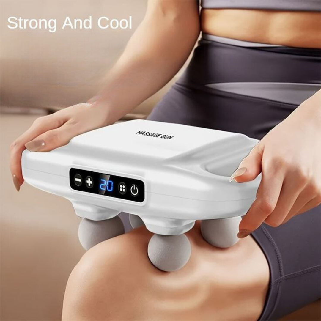 Lightweight 4 Head Electric Body Massager💆🏻‍♀️