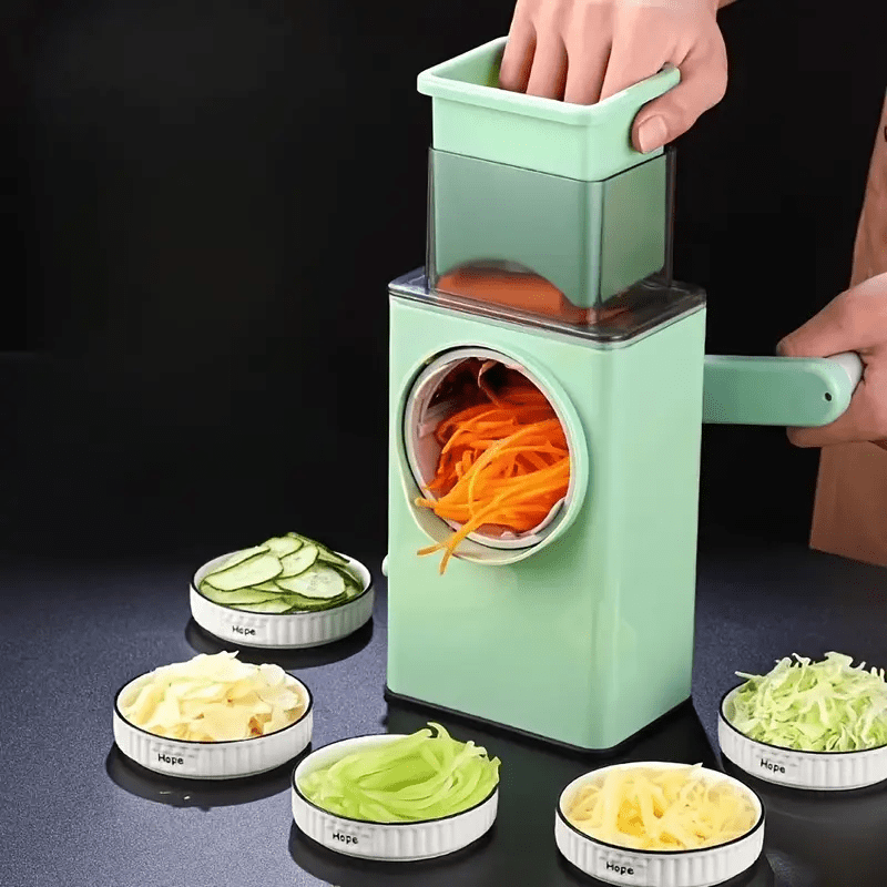 Multi-Function Rotary Vegetable Cutter