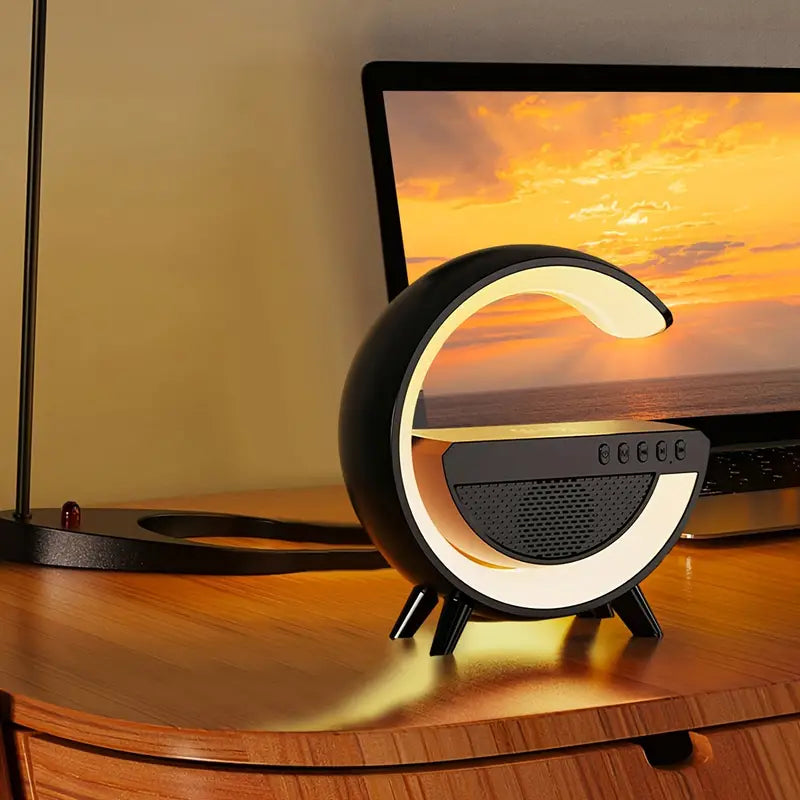 G Shape RGB Lamp + Speaker + Wireless Charger🌠