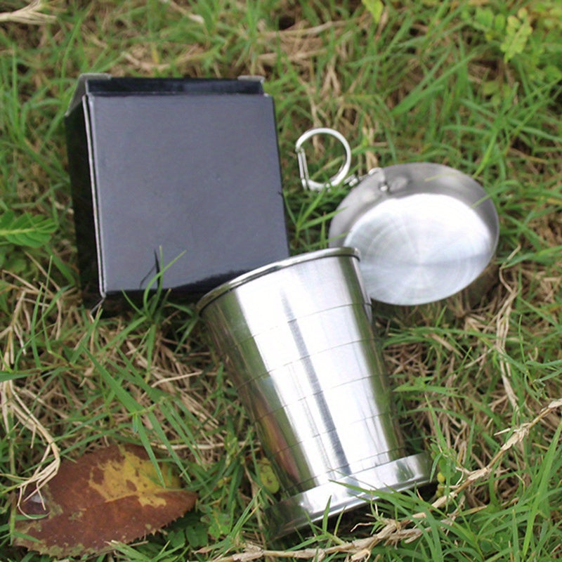 Stainless Steel Travel Friendly Foldable Cup