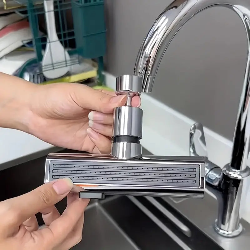 Stainless 360° 3-in-1 Kitchen Sink Faucet