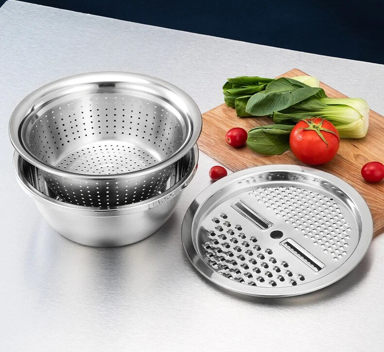 Multifunctional Drain Basket Vegetable Cutter