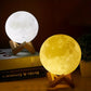 Multicolored Decorative Moon Lamp