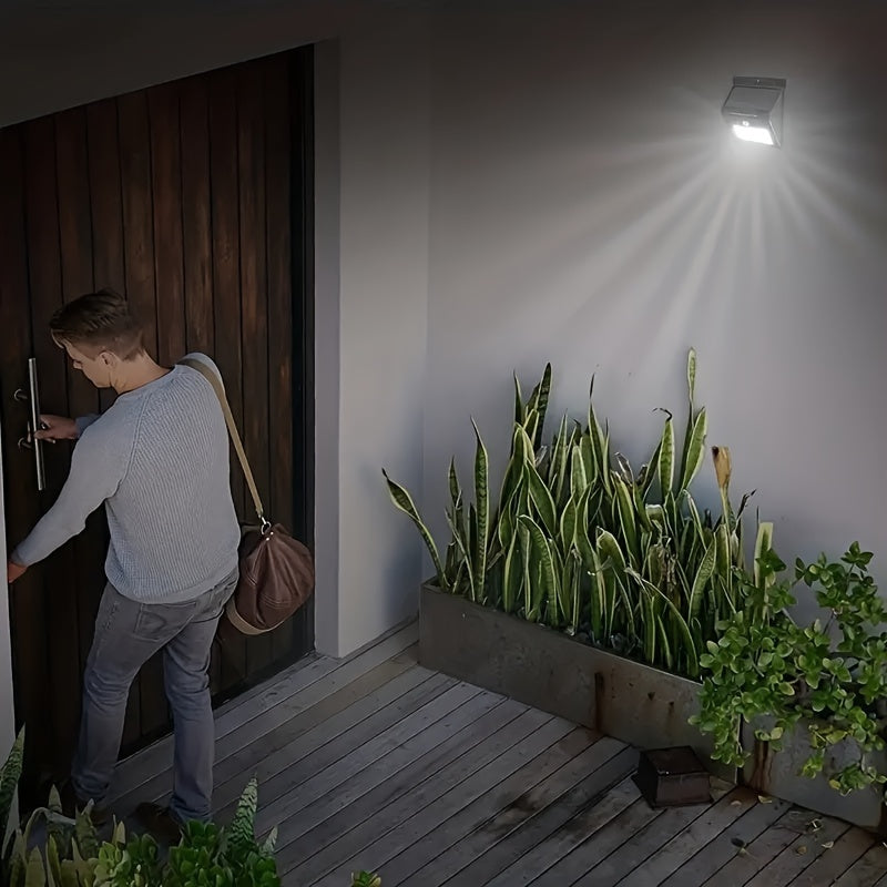 20 LED Solar Sensor Wall Light (Pack of 3)