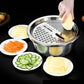 Multifunctional Drain Basket Vegetable Cutter