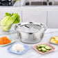 Multifunctional Drain Basket Vegetable Cutter