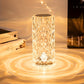 Rose Crystal Table Night Light