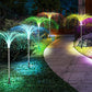 Outdoor Jellyfish Shape Solar LED  Fountain Light