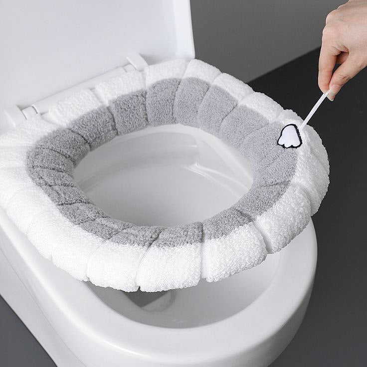 Comfy and Winter Proof Toilet Lid Seat Cushion (Pack Of 5)