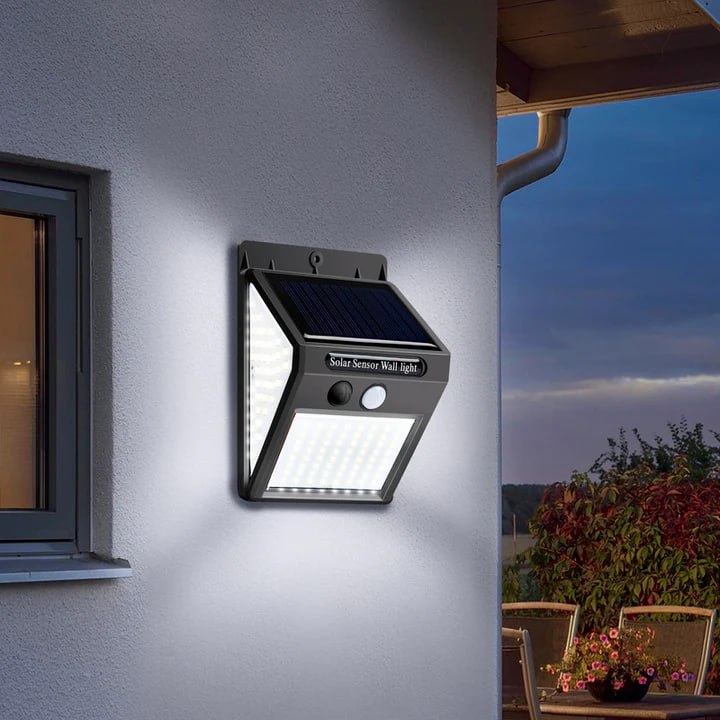 Ultra-Bright 20 LED Solar Security Wall Light (Pack Of 3)