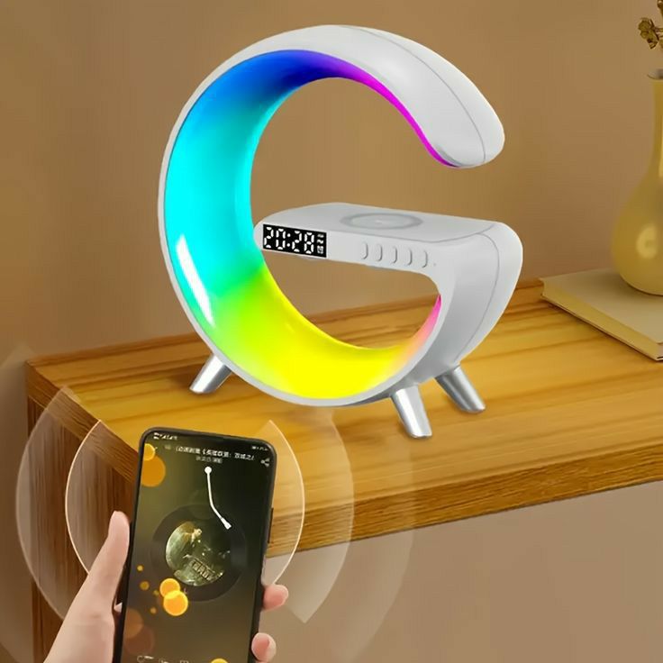 Colourful G Shape Speaker Lamp