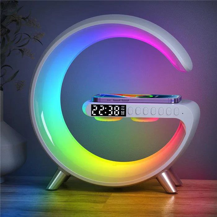 Wireless G-Shaped LED Lamp Speaker