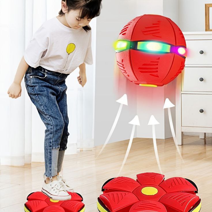 Bouncy Deformed Flying Saucer Ball