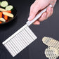 Stainless Steel Wavy Crinkle Knife (Pack of 4)