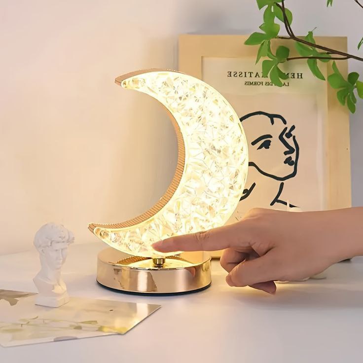 Moon Shape LED Night Lamp