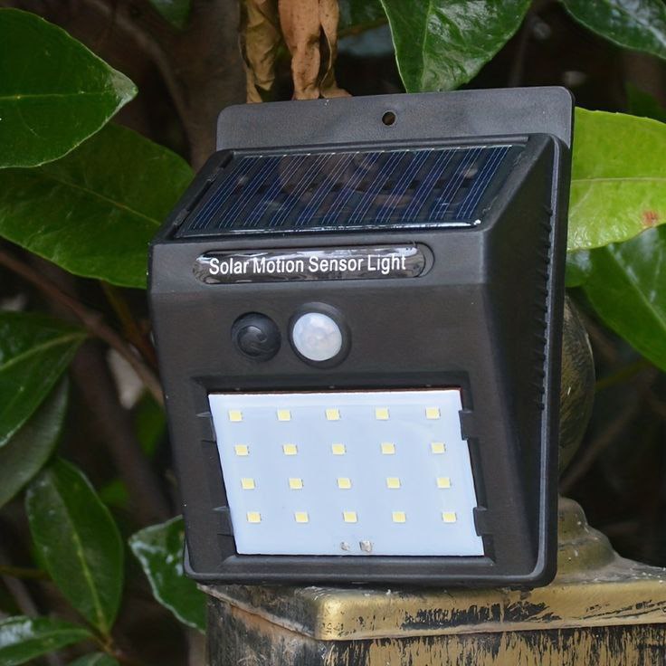 Automatic 20 LED Solar Sensor LED Light (Pack of 3)