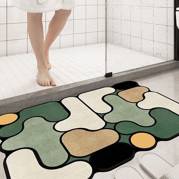 5D Puzzle Quick-drying Bathroom Mat