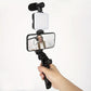 Video Making Vlogging Kit (Mic + Tripod Stand + Phone Holder Clip)