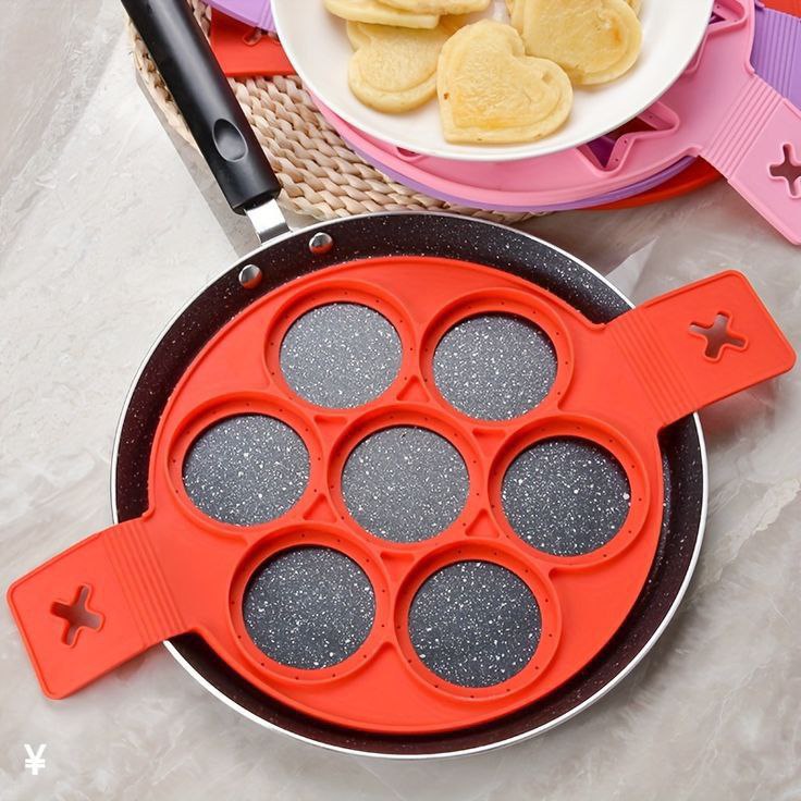 Non Stick Silicone Pancake Maker Molds