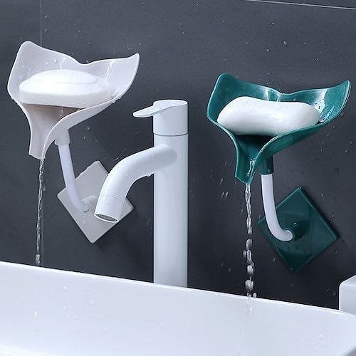 Self Draining Whale Shape Soap Dish (Pack Of 2)