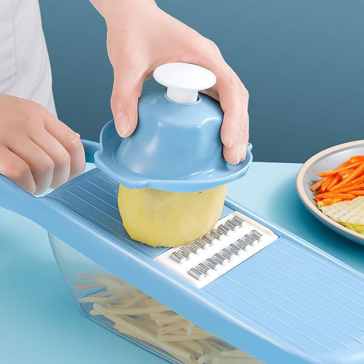 Multifunctional Vegetable Slicer + Container + Hand Guard