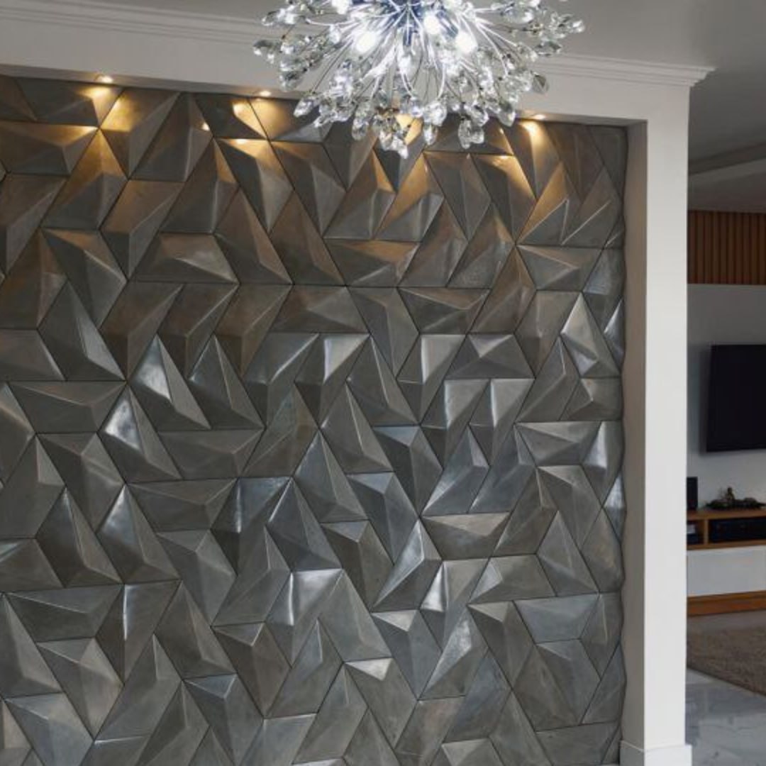 3D Decorative Wall Panels (30*30 CM) (White)