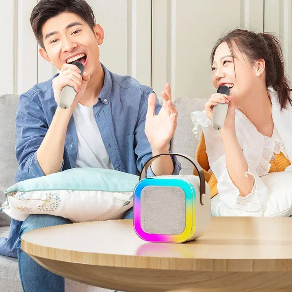 Sweet Voice Changer Bluetooth Speaker + Wireless Mic