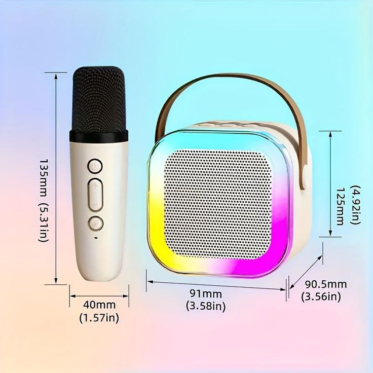 Sweet Voice Changer Bluetooth Speaker + Wireless Mic