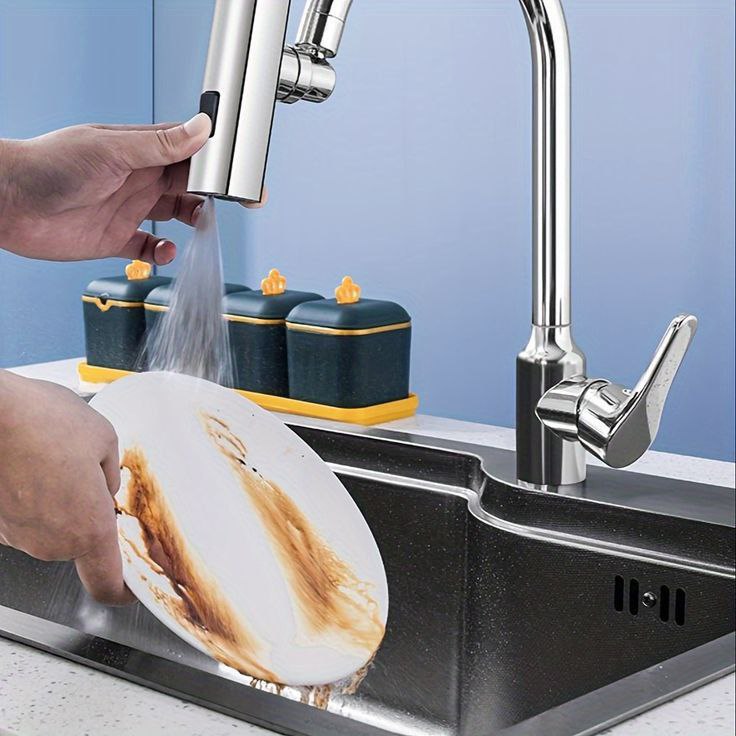 Stainless 360° 3-in-1 Kitchen Sink Faucet