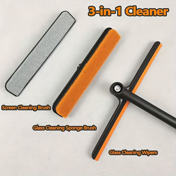 3 In 1 Multipurpose Wiper + Sponge + Scrubber