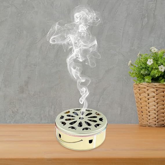 Mosquito Coil Burner Box + Safety Cover