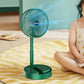 Powerful Rechargeable Folding Table Fan