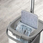 Hands-free Flat Mop + Large Bucket