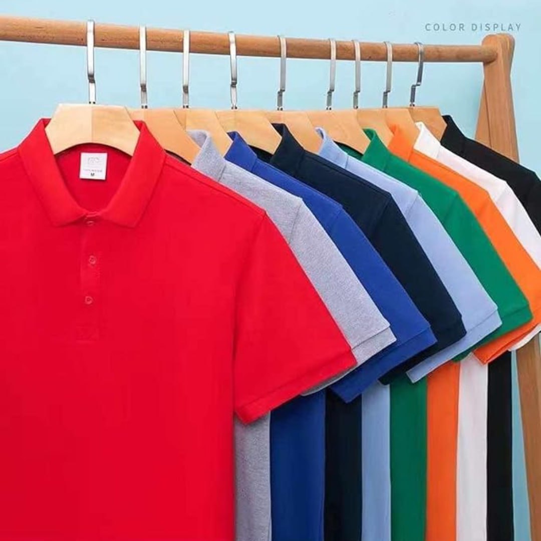 Summer Special Men's Cotton Polo T-shirts (Combo Of 5)