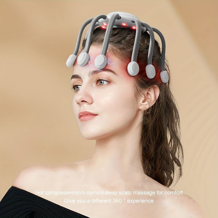 360° Automatic  Electric Head Massagers