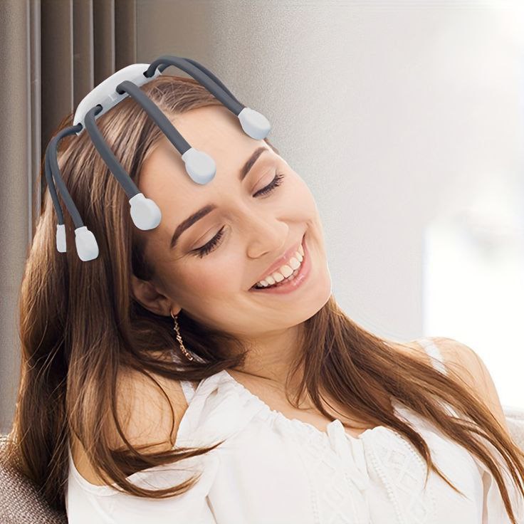 360° Automatic  Electric Head Massagers