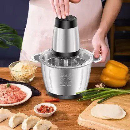 Stainless Steel 2L Electric Food Grinder