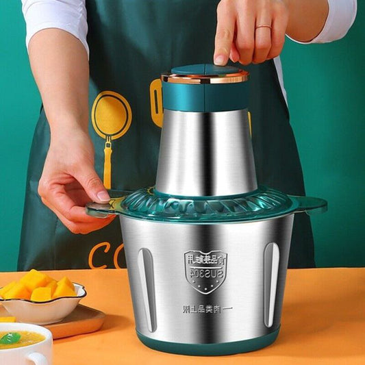 Stainless Steel 2L Electric Food Grinder