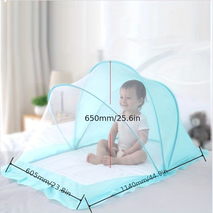 Foldable Baby Mosquito Net (For 0-3 Years Babies)